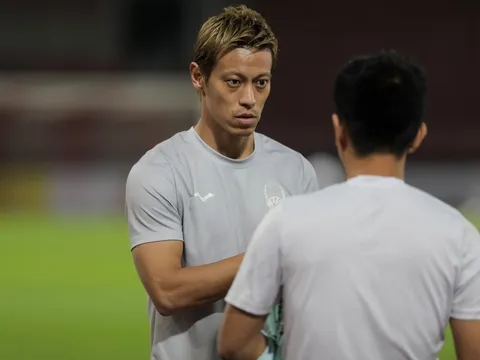 Phản ứng của Keisuke Honda sau khi Campuchia bị loại