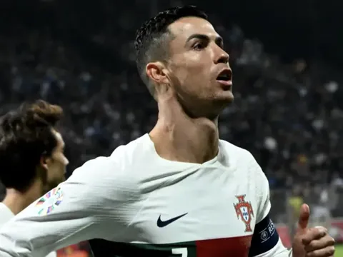 Phản ứng của Ronaldo sau khi phá sâu kỷ lục Guinness thế giới