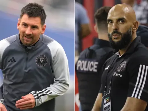 Phản ứng của vệ sĩ Messi trước trận đấu giao hữu