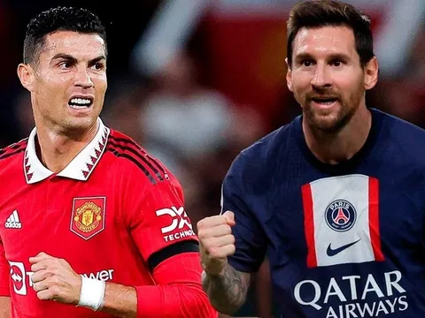 Phong độ trái ngược của Messi và Ronaldo trước World Cup