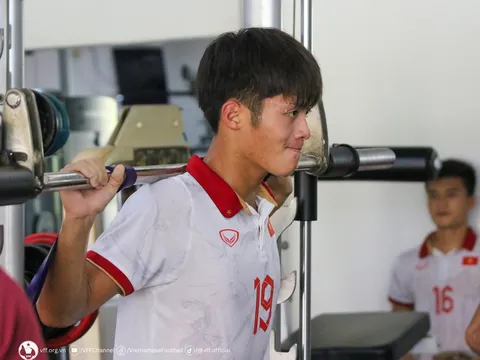 Phòng gym trầm lặng của U22 Việt Nam sau thất bại ở bán kết