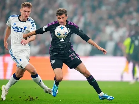 Bayern Munich nối dài chuỗi trận kỷ lục sau chiến thắng trước Copenhagen