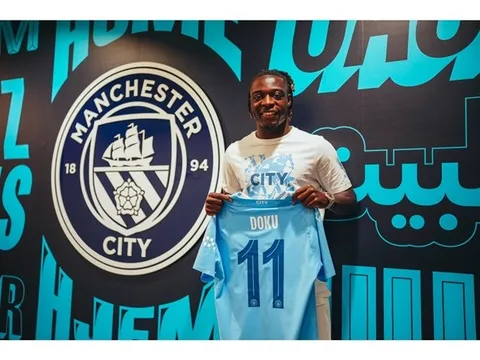 Manchester City và “làn gió mới” Jeremy Doku