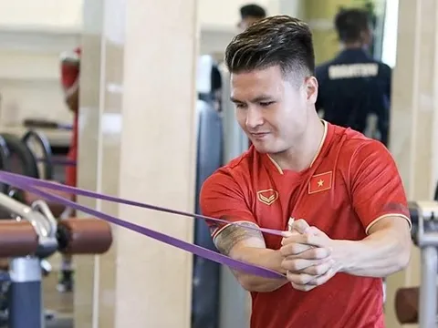 Quang Hải tích cực tập luyện trước ngày ăn hỏi