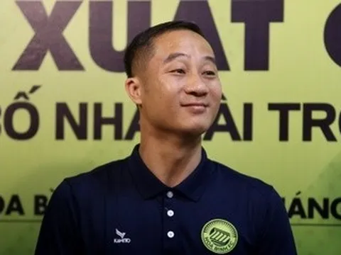 Quốc Vượng mơ lên V-League cùng CLB Hòa Bình