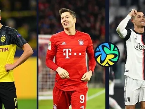 Xếp hạng 10 tiền đạo đỉnh nhất năm 2020