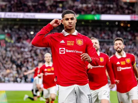 Rashford được công nhận bàn thắng vào lưới Newcastle
