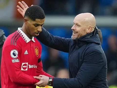 Rashford tuyên bố vượt qua thử thách của Rooney và Ten Hag