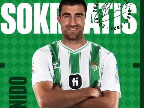 CHÍNH THỨC! Real Betis chiêu mộ người cũ Arsenal