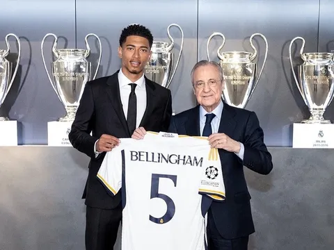 Real trao cho Bellingham số áo huyền thoại