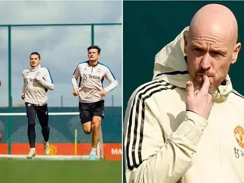 Ten Hag triệu tập 'thần đồng' M.U trước trận gặp Tottenham