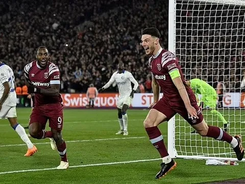 Declan Rice choáng ngợp với Arsenal