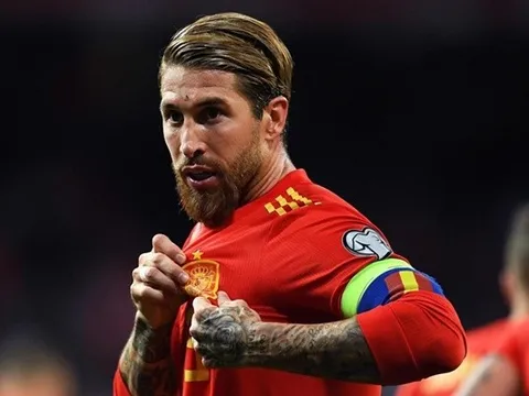 Phản ứng của Ramos khi Tây Ban Nha bị loại