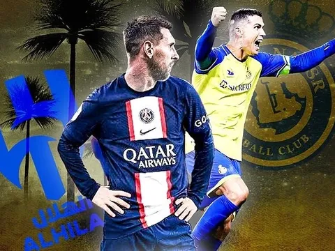 Ronaldo đối đầu Messi và tham vọng to lớn của Saudi Arabia