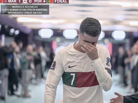 Hình ảnh gây xót xa của Ronaldo trong trận cuối cùng ở World Cup