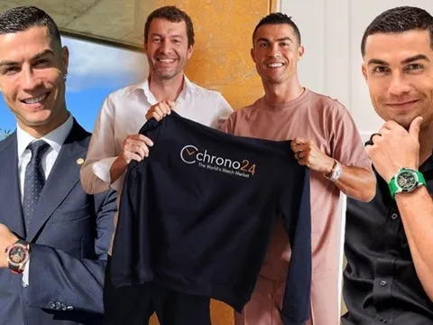 Ronaldo trở thành cổ đông của công ty đồng hồ trị giá 770 triệu bảng