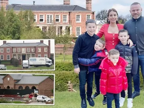 Rooney trở lại Anh, choáng ngợp biệt thự 20 triệu bảng