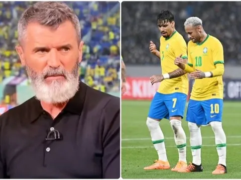 Roy Keane ngứa mắt trước hành động thiếu tôn trọng của Brazil