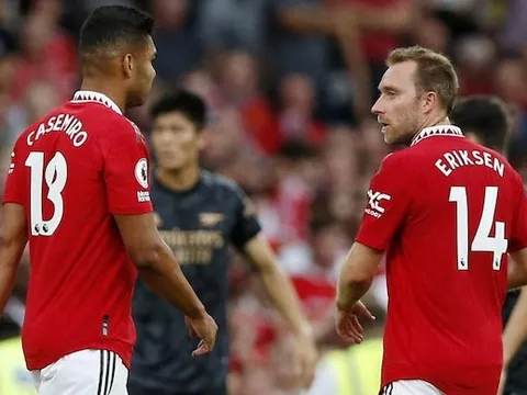 Man Utd làm sao thay Casemiro và Eriksen?