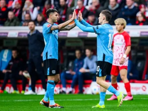 Rượt đuổi nghẹt thở, Leverkusen tái lập khoảng cách với Bayern