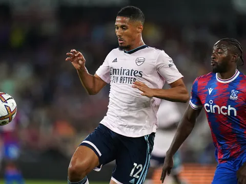 So sánh thành tích của Arsenal khi có và không có Saliba mùa này