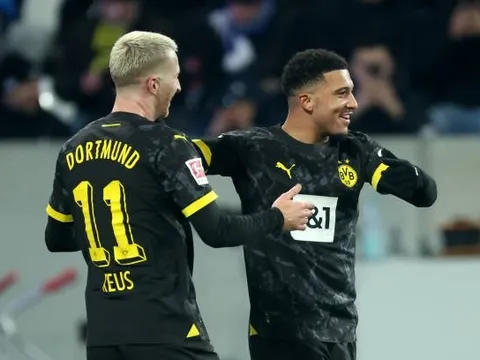 Sancho tỏa sáng, giúp Dortmund hủy diệt Darmstadt