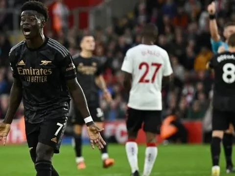 Sao Arsenal gây thất vọng nhất trận Southampton
