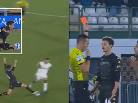 Sao Chelsea nhận thẻ đỏ dị nhất lịch sử Serie A