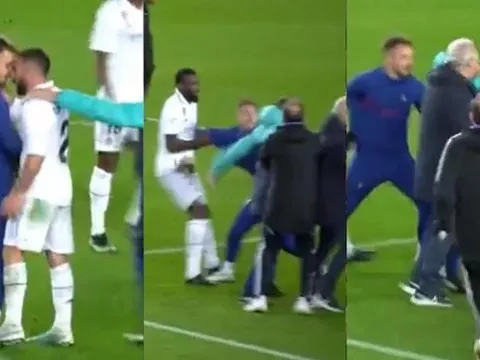 Sao Real hành động phi thể thao, kích động thủ thành Barca