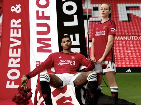 CHÍNH THỨC! Man Utd công bố áo đấu sân nhà 2023/24