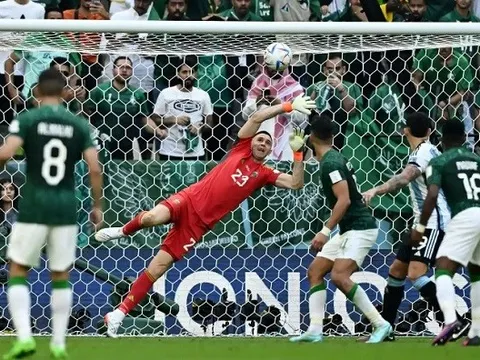 Địa chấn nổ ra, Argentina phơi áo trước Ả Rập Xê Út