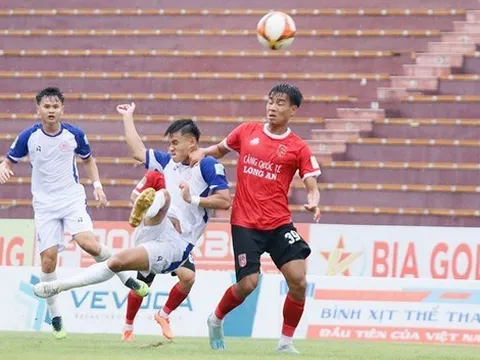 Thắng đậm trên sân khách, Long An khẳng định sức mạnh