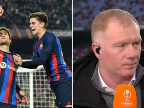 Paul Scholes 'hủy diệt' 3 sao M.U trước Barcelona