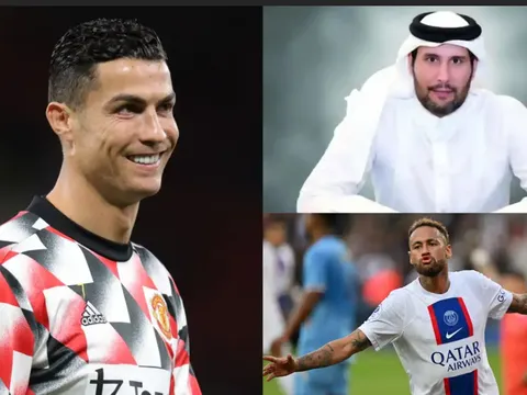 Xóa quy tắc Ronaldo, Sheikh Jassim mang Neymar về cho M.U?