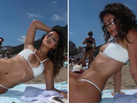 Bạn gái Alli khoe dáng nuột nà