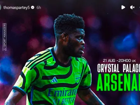 Rò rỉ đội hình Arsenal đấu Palace: Bộ đôi thất sủng đá chính?