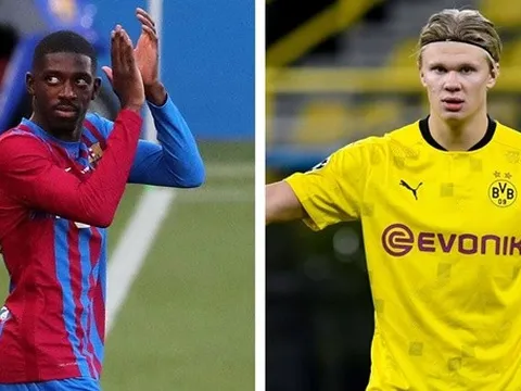 Sếp lớn Bayern nói về việc theo đuổi Haaland và Dembele