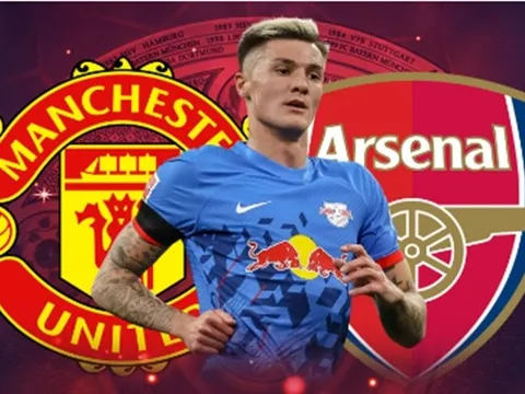 Benjamin Sesko: Ngôi sao từ chối M.U và trở thành mục tiêu của Arsenal