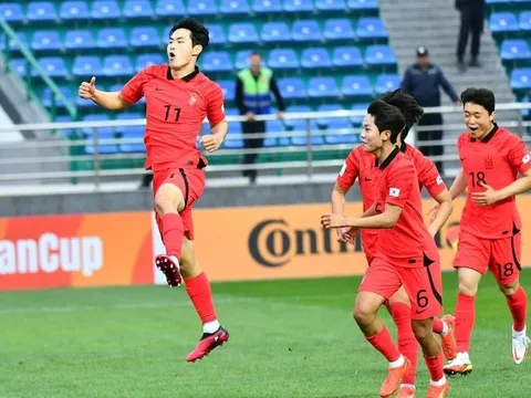 Siêu phẩm giúp U20 Hàn Quốc đặt một chân vào tứ kết giải châu Á