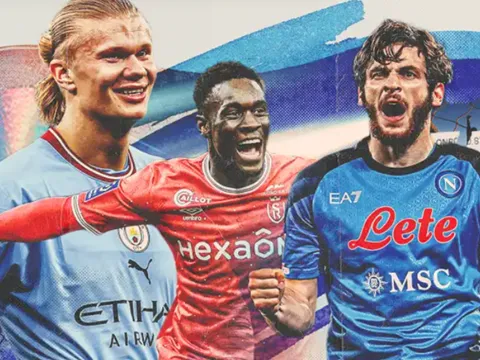 10 tân binh đỉnh nhất châu Âu mùa này: Haaland vô đối; Sao M.U xếp thứ 4