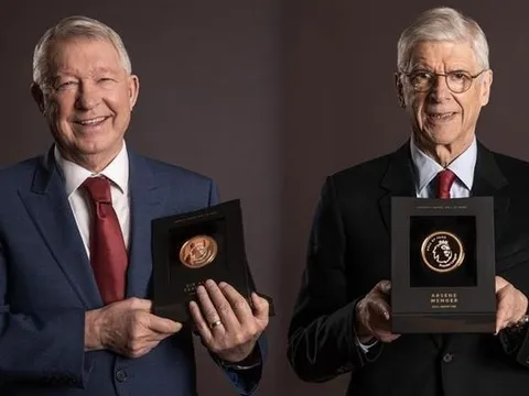 Sir Alex Ferguson và Arsene Wenger được Premier League vinh danh