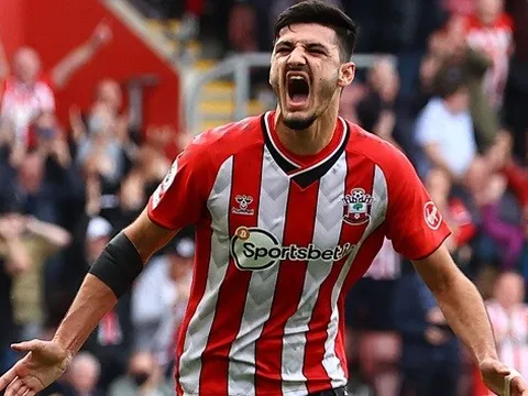 Rời Chelsea, Armando Broja ghi bàn đầu tiên ở Premier League