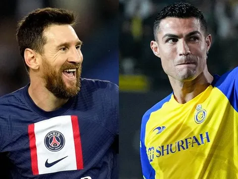 Ronaldo sắp đối đầu Messi trong trận ra mắt ở Saudi Arabia