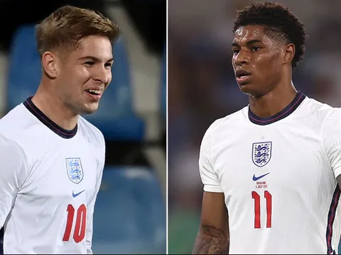Smith Rowe lấy suất lên tuyển Anh, Rashford gửi thông điệp ngắn gọn