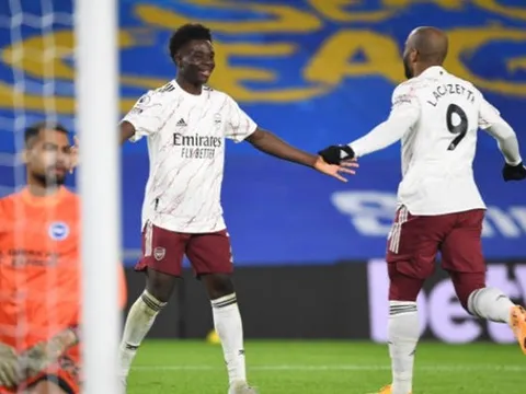 Solo ngoạn mục, trận Brighton - Arsenal định đoạt trong 21 giây