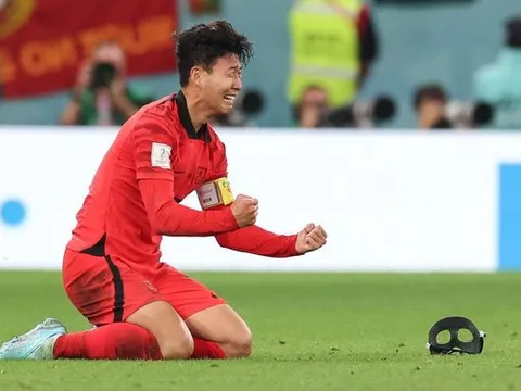 Son Heung-min lại khóc, lần này có khác biệt