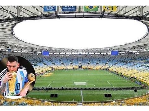 Messi được mời đặt dấu chân tại 'thánh địa' của Brazil