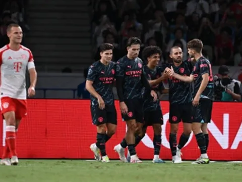 Bayern thất bại trước Man City trong ngày tân binh ra mắt