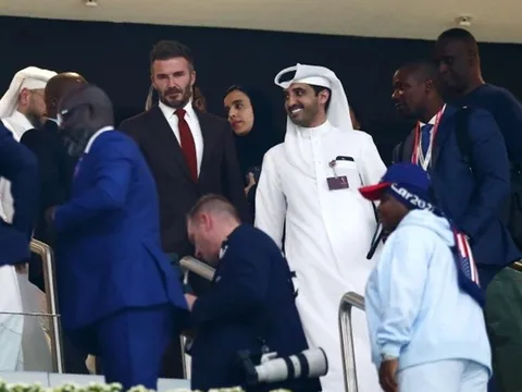 Sự chịu chơi của Beckham tại Doha mùa World Cup