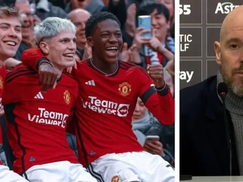 Sự thật về những gì Ten Hag đã làm cho Garnacho và Mainoo